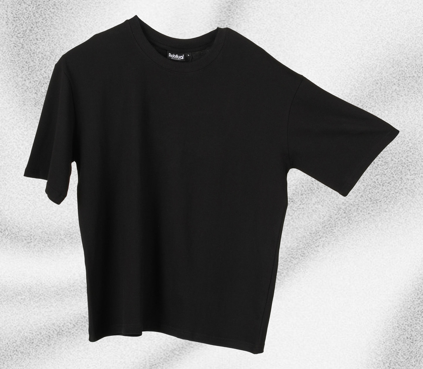 Black Oversized T-shirt (260 GSM)