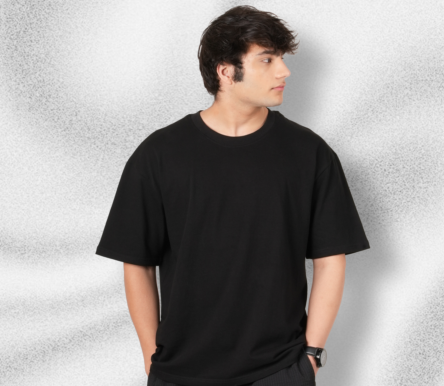Black Oversized T-shirt
