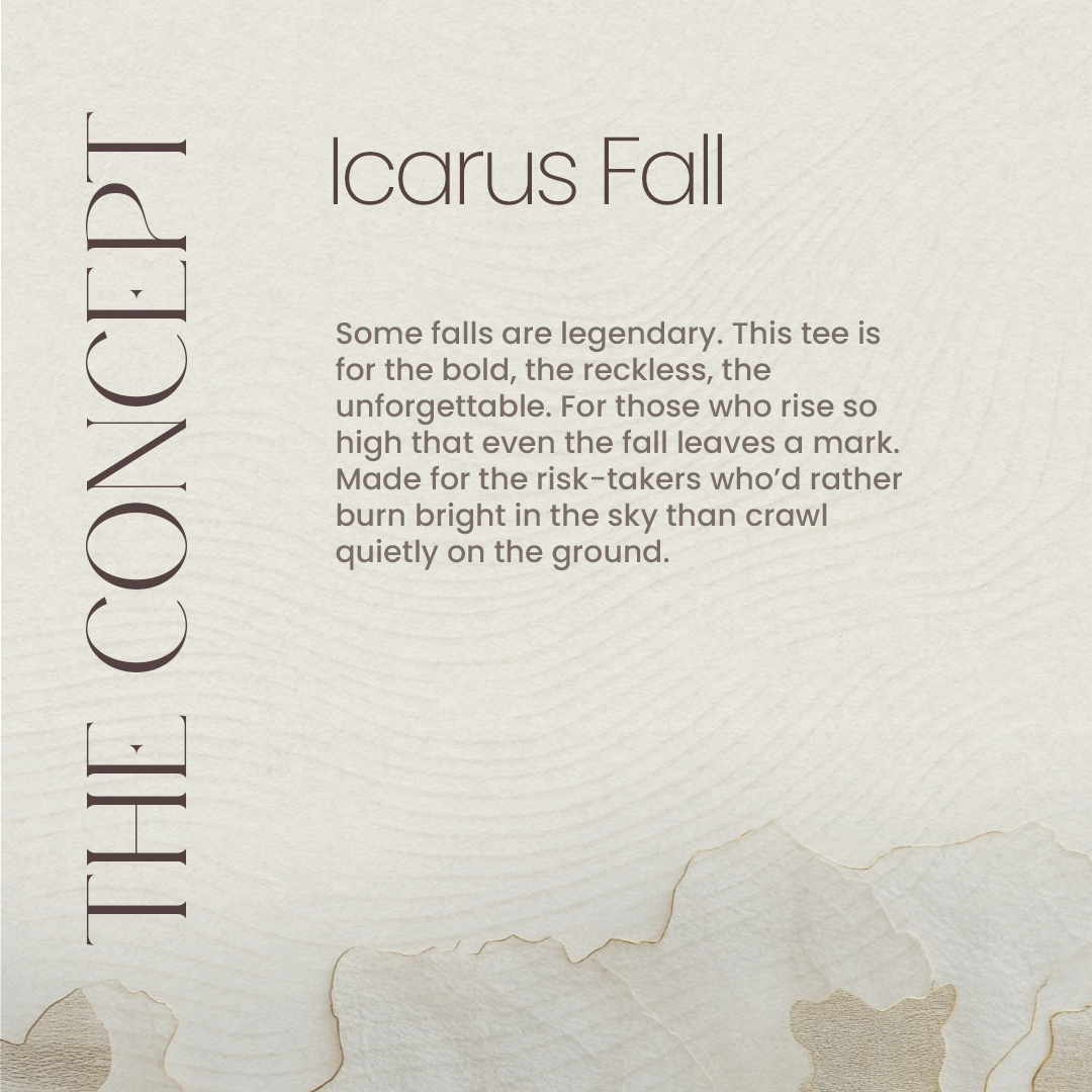 Icarus Fall Oversized T-shirt