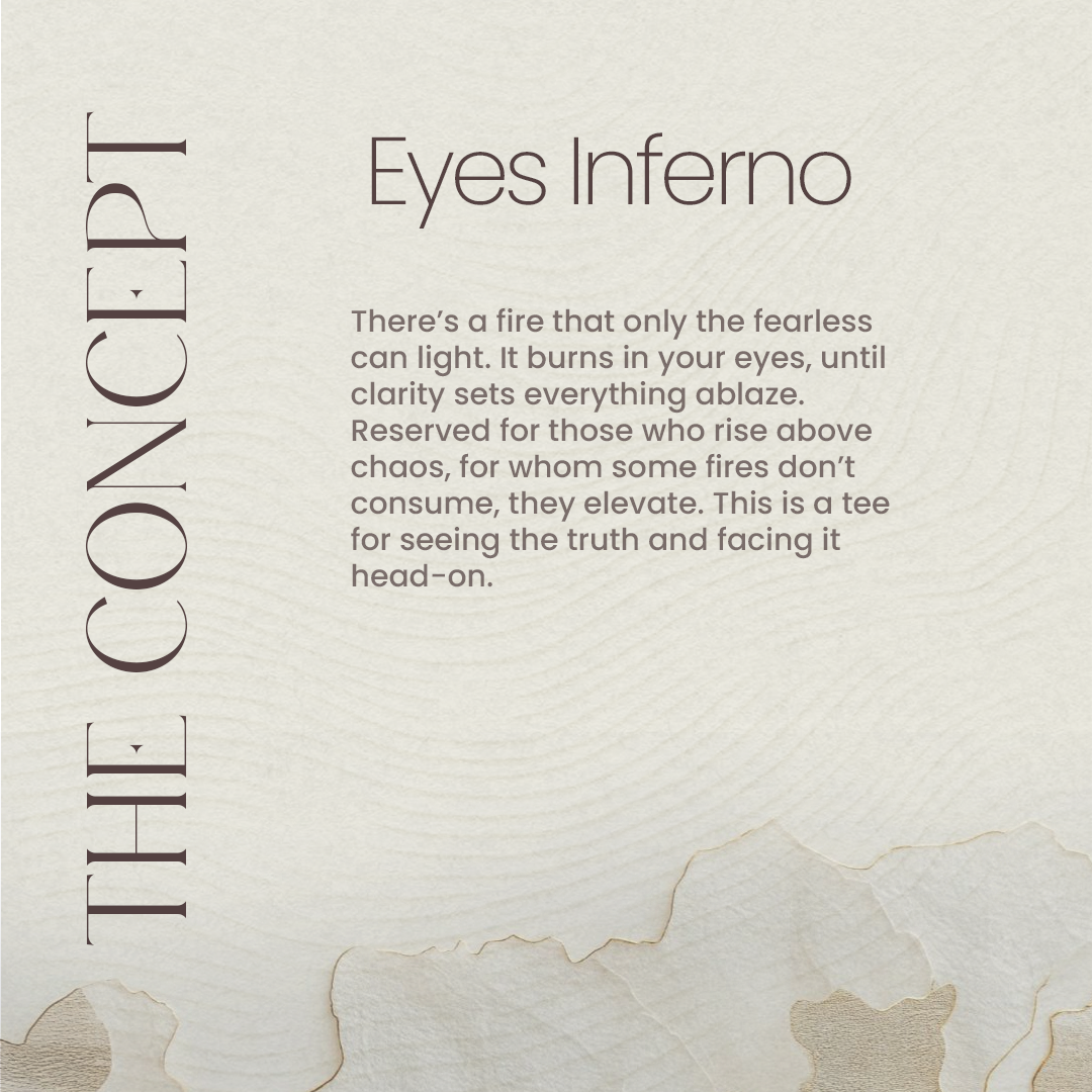 Eyes Inferno Oversized T-shirt