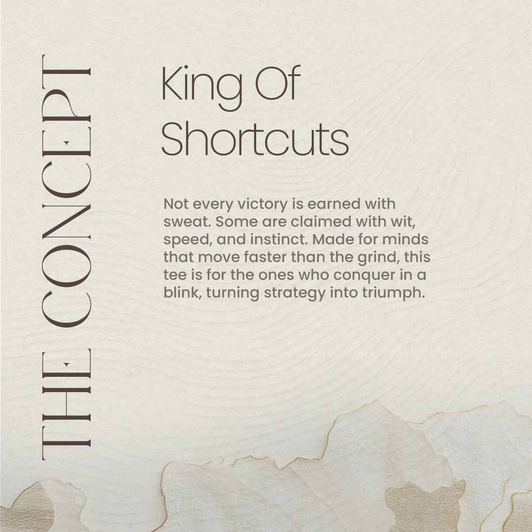 King Of Shortcuts Oversized T-shirt