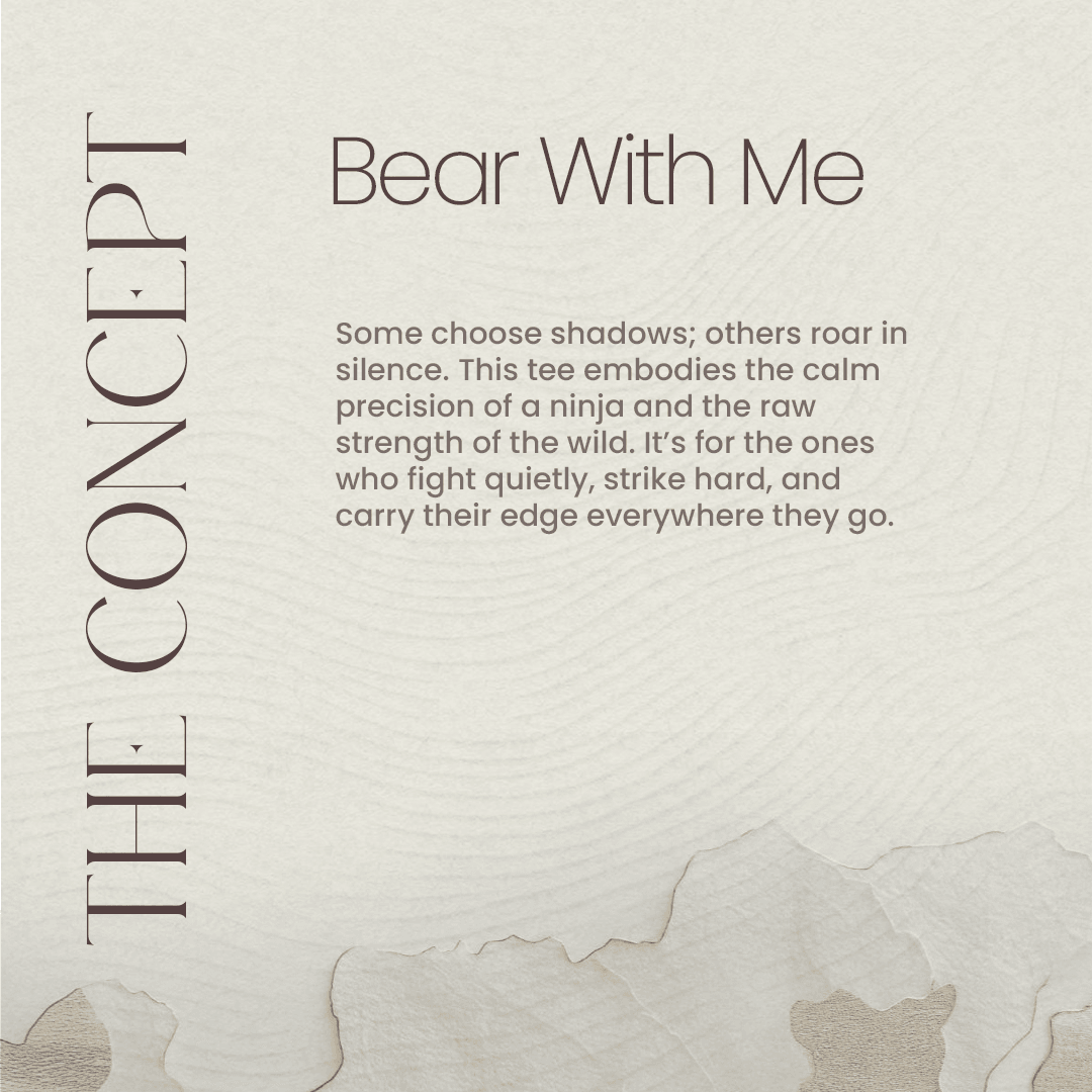 Bear With Me Oversized T-shirt
