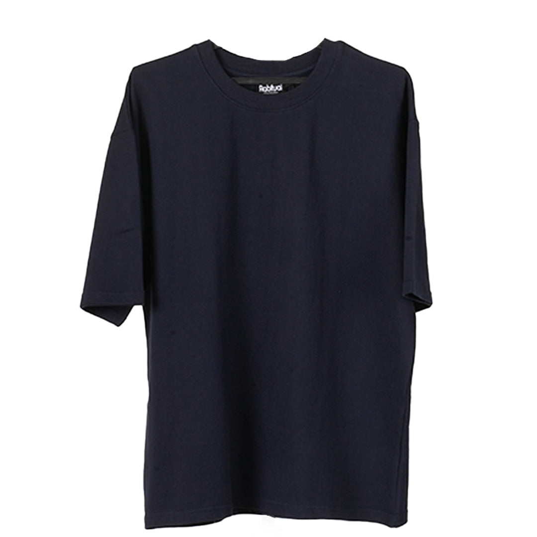Navy Blue Oversized T-shirt (280 GSM)