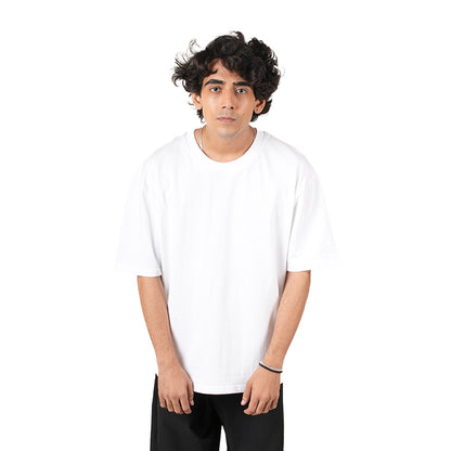 White Oversized T-shirt (260 GSM)