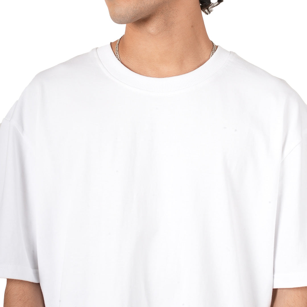 White Oversized T-shirt (260 GSM)