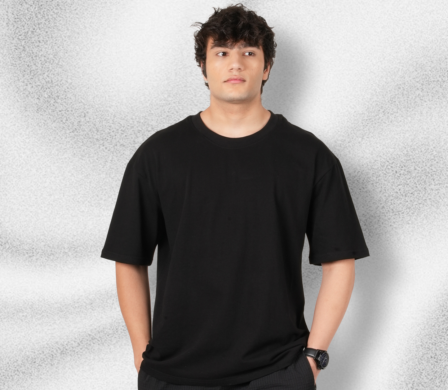 Black Oversized T-shirt