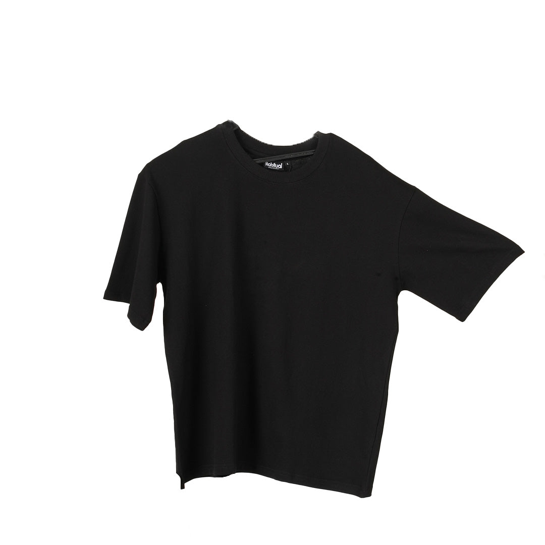 Black Oversized T-shirt (260 GSM)