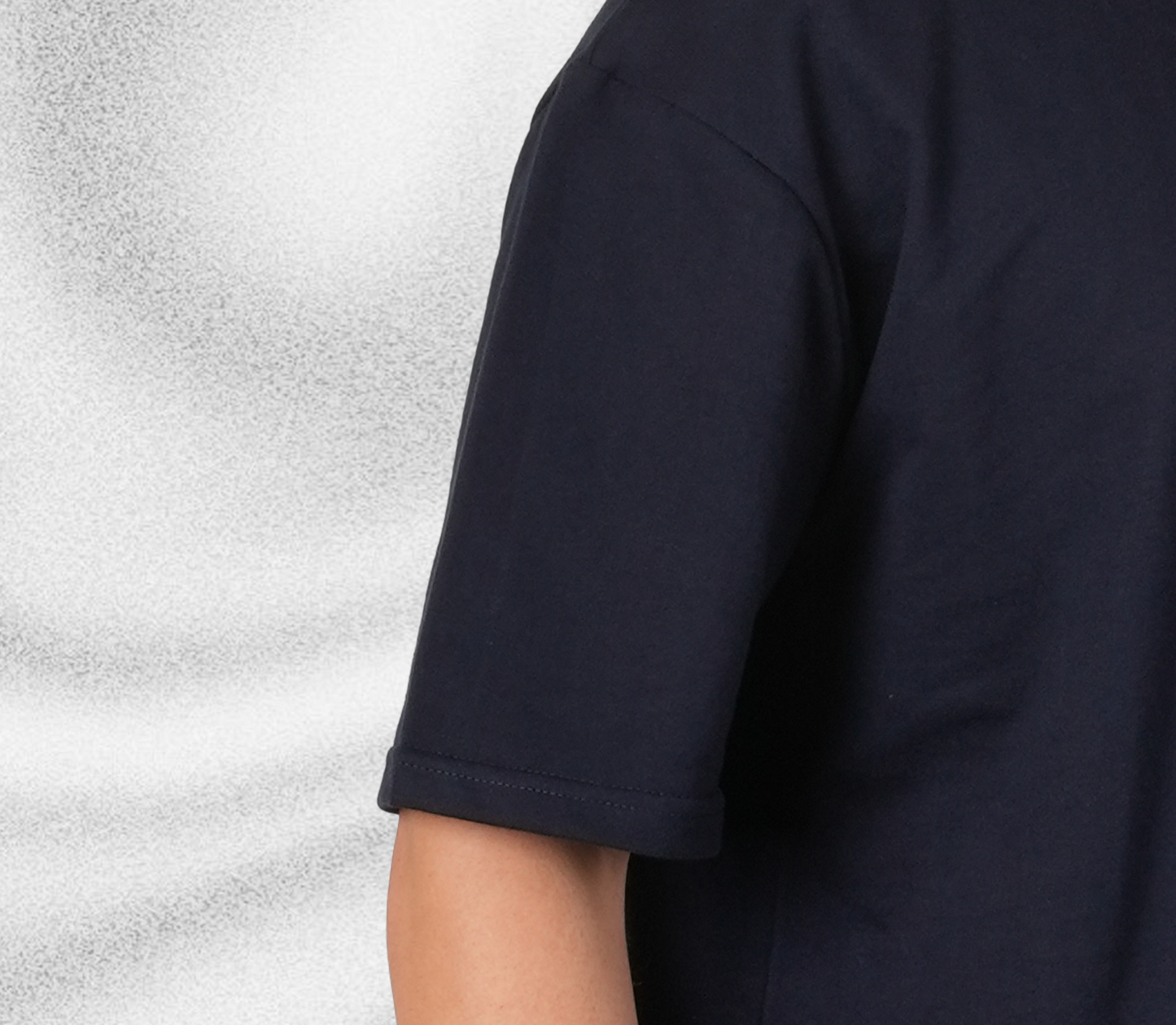 Navy Blue Oversized T-shirt