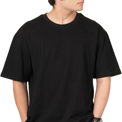 Black Oversized T-shirt (260 GSM)