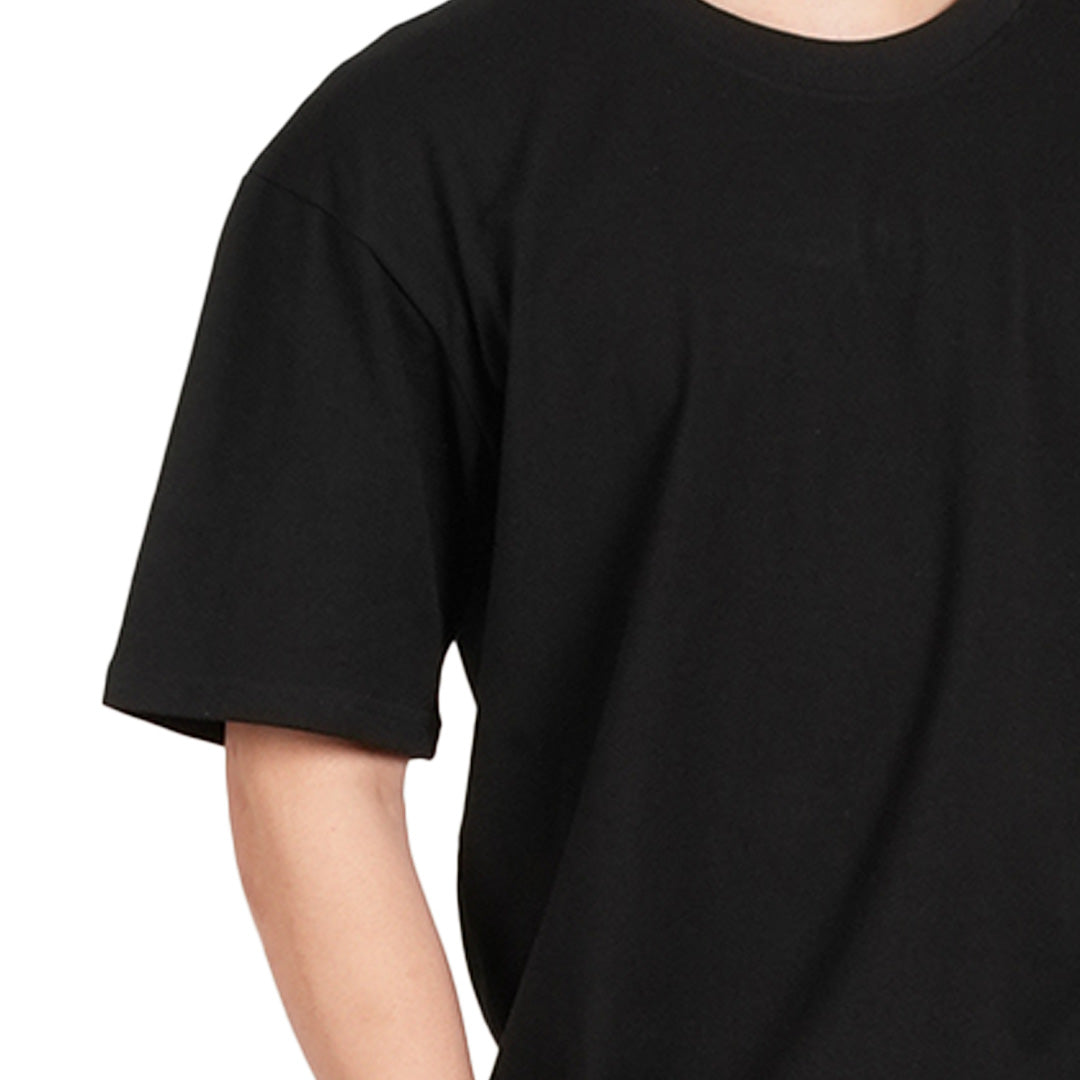 Black Oversized T-shirt (260 GSM)