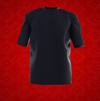 Navy Blue Oversized T-shirt