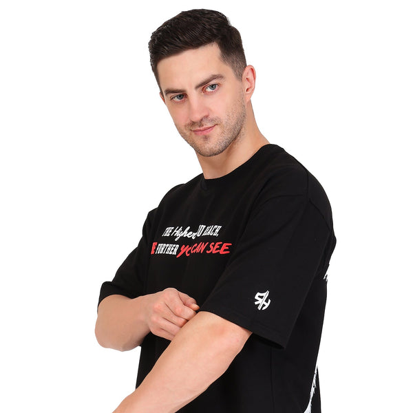 Eyes Inferno Oversized T-shirt - second image