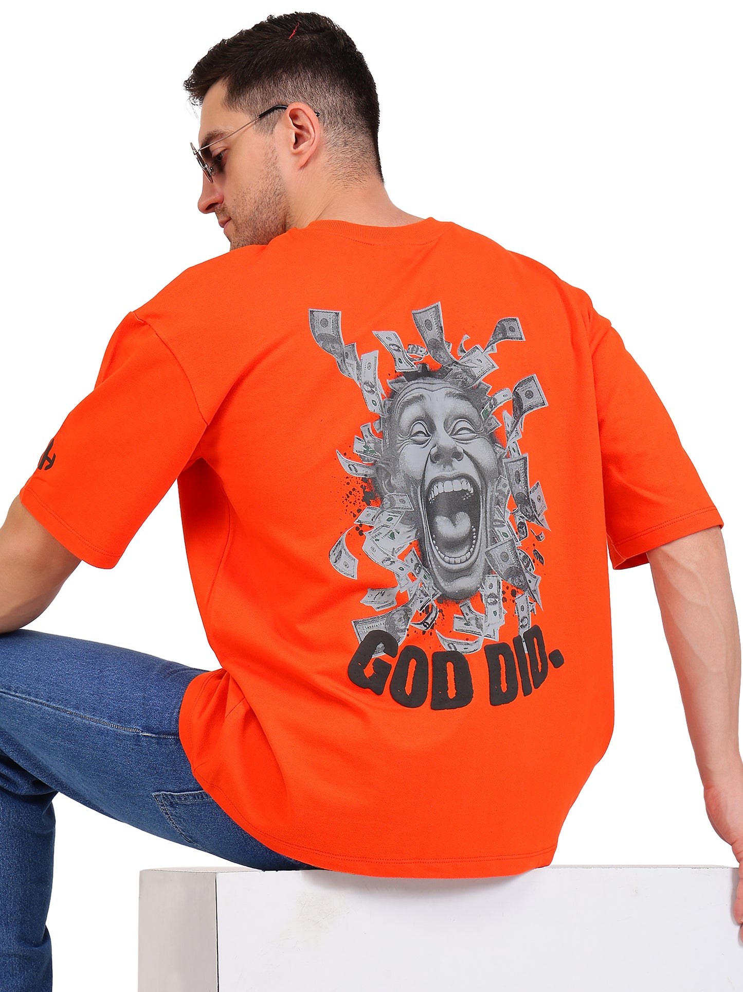 God Did Oversized T-shirt