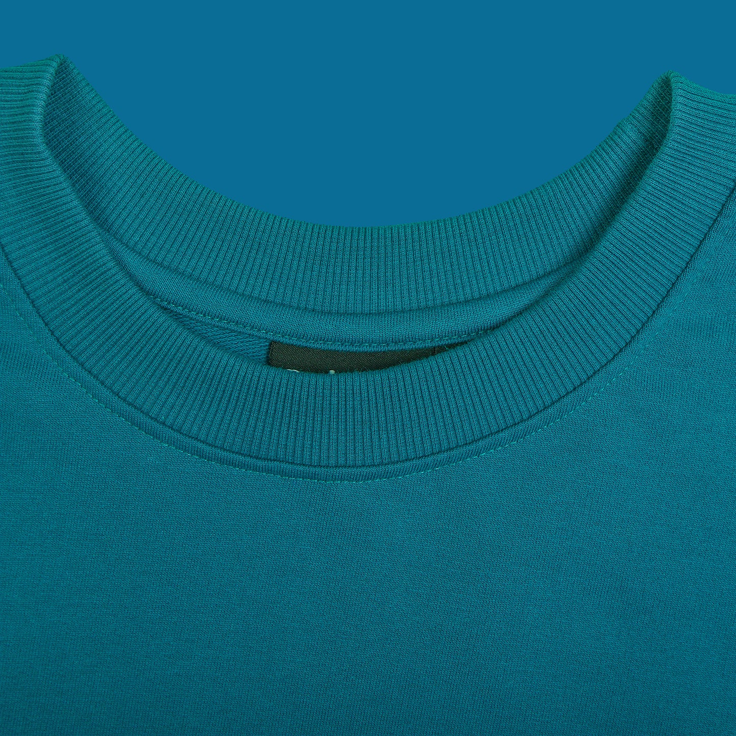 Teal Blue Oversized T-shirt (280 GSM)