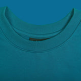 Teal Blue Oversized T-shirt (280 GSM)