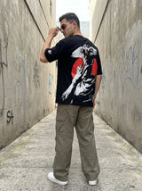 Eyes Inferno Oversized T-shirt
