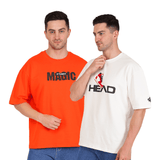 GODLY PASSION Oversized Combo T-shirt