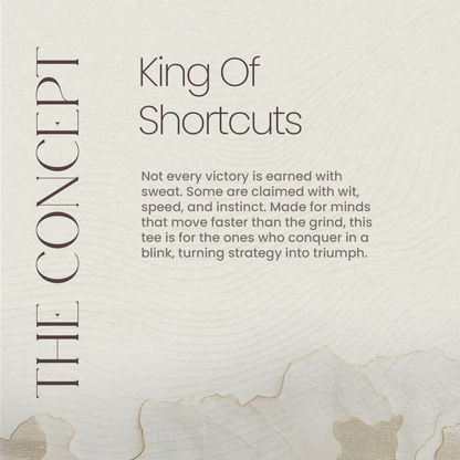 King Of Shortcuts Oversized T-shirt