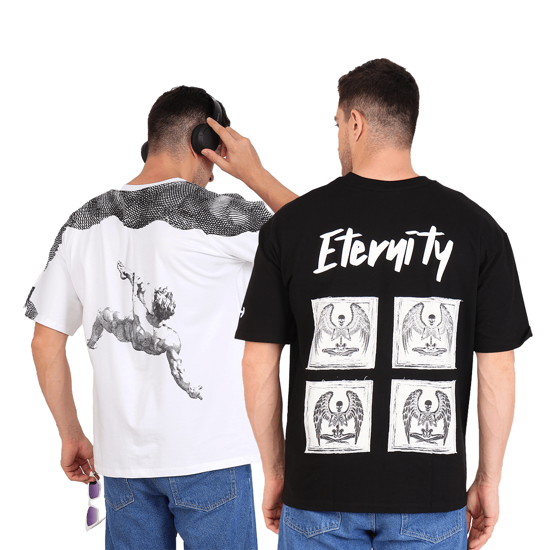 ETERNAL DREAMER Oversized Combo T-shirt