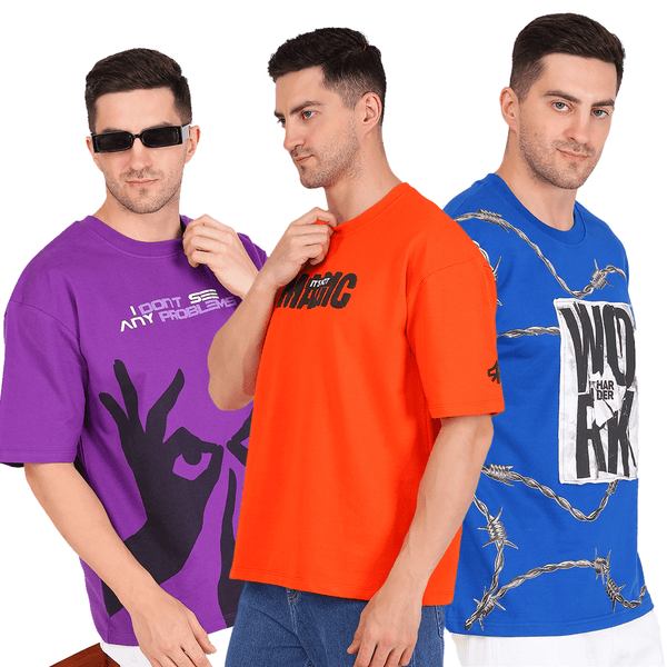 THE NEURAL NETWORK - Pack of 3 Oversized T-shirt Bundle
