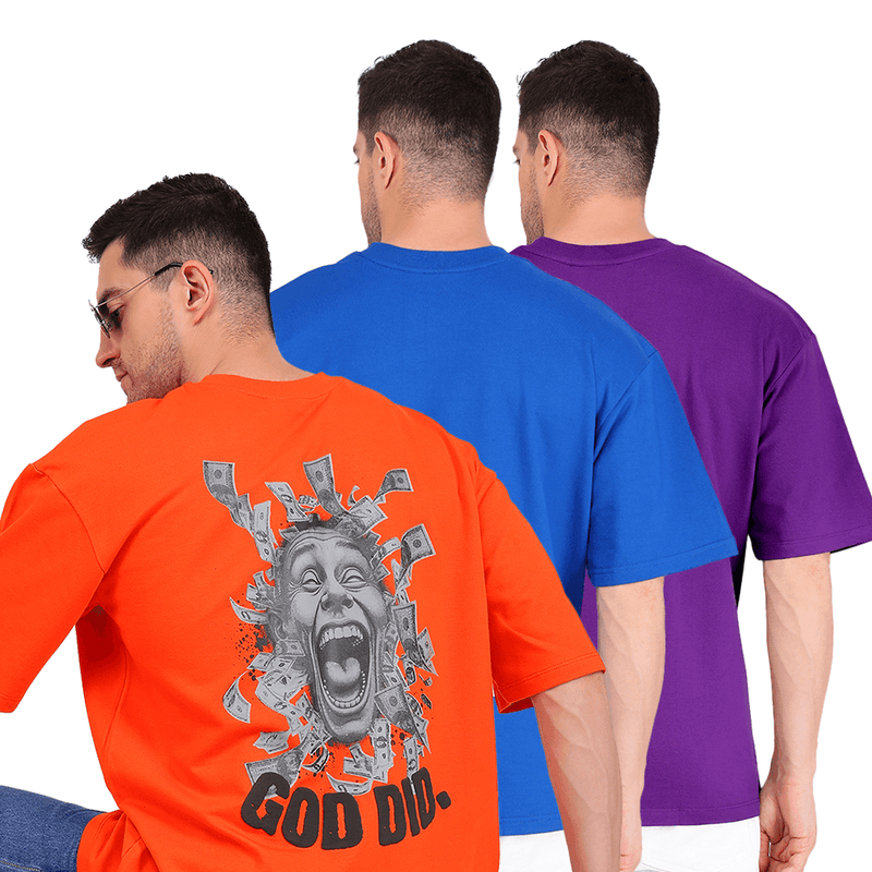 THE NEURAL NETWORK - Pack of 3 Oversized T-shirt Bundle