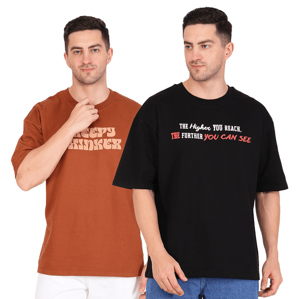 FREESTYLE THINKER Oversized Combo T-shirt