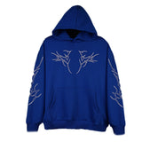 Electric Rush Edition hoodie in blue, designed for everyday streetwear comfort.