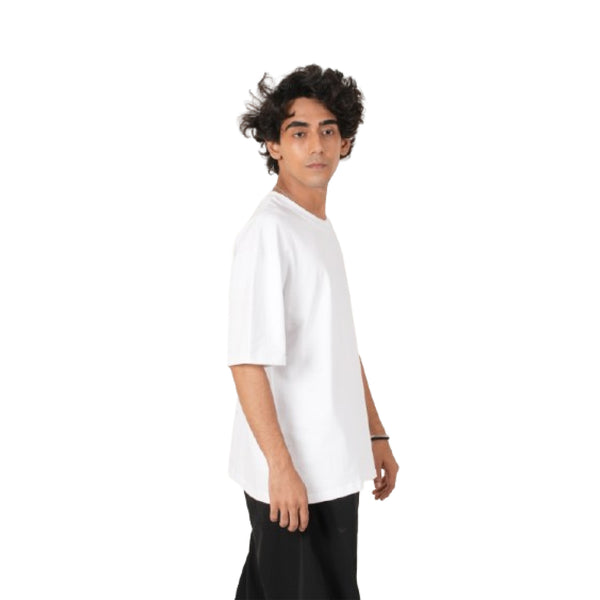 White Oversized T-shirt (260 GSM)