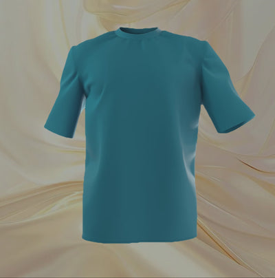 Teal Blue Oversized T-shirt
